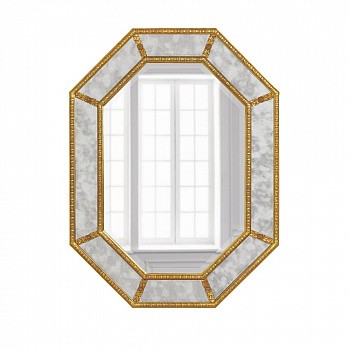 Зеркало "Ньюпорт" (19c.Gold/02)